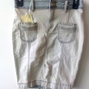Pencil Jean skirt